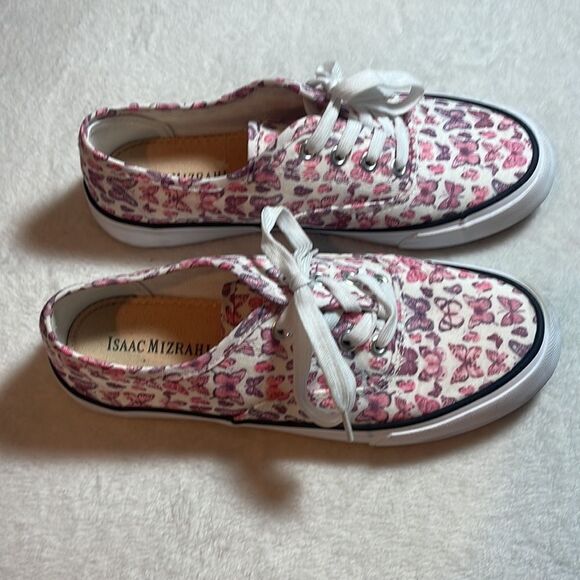 Issac Mizrahi butterfly fashion sneakers size 6.5 - Picture 3 of 9
